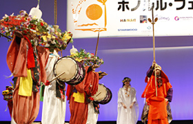 Mystical and yet lively. The dancing in Daidengaku is uplifting.